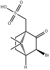 (+)-3-BROMOCAMPHOR-10-SULFONIC ACID HYDRATE Struktur