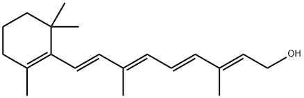 视黄醇, 68-26-8, 结构式