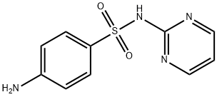 磺胺嘧啶 结构式