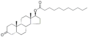 5Α-二氢睾酮十一酸酯 结构式
