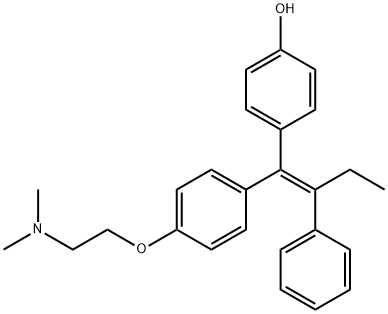 4-羟基三苯氧胺 结构式