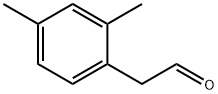 2,4-ジメチルベンゼンアセトアルデヒド 化学構造式