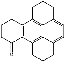 1,2,3,6,7,8,11,12-八氢苯并[E]芘-9(10H)-酮 结构式
