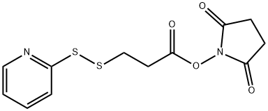 氮-琥珀星氩氨-3(2-吡啶二硫代)-酸酯, 68181-17-9, 结构式