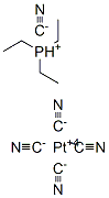chloroplatinum, triethylphosphanium, cyanide 结构式