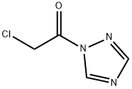 1H-1,2,4-Triazole, 1-(chloroacetyl)- (9CI) 结构式