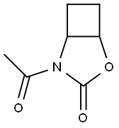 2-Oxa-4-azabicyclo[3.2.0]heptan-3-one, 4-acetyl- (9CI) 结构式