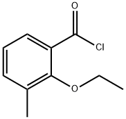 Benzoyl chloride, 2-ethoxy-3-methyl- (9CI) 结构式