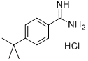 4-叔丁基苯甲脒盐酸盐 结构式
