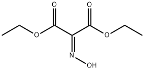 (ヒドロキシイミノ)マロン酸ジエチル 化学構造式