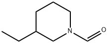1-Piperidinecarboxaldehyde, 3-ethyl- (9CI) 结构式