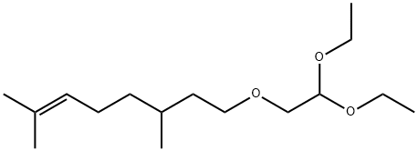 8-(2,2-diethoxyethoxy)-2,6-dimethyloct-2-ene 结构式