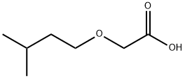 (3-methylbutoxy)acetic acid Struktur