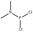 ジクロロ(ジメチルアミノ)ホスフィン 化学構造式