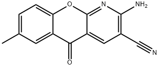 2-AMINO-7-METHYL-5-OXO-5H-(1)BENZOPYRANO-(2,3-B)PYRIDINE-3-CARBONITRILE, 98|