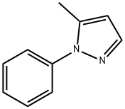 1-フェニル-5-メチル-1H-ピラゾール 化学構造式