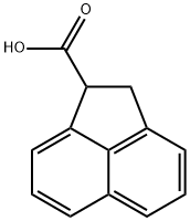 1,2-Dihydro-1-acenaphthylenecarboxylic acid 结构式