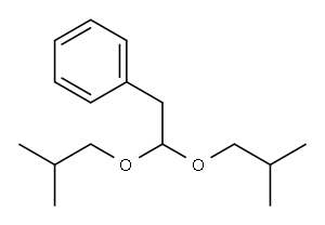 [2,2-BIS(2-甲丙氧基)乙基]苯 结构式