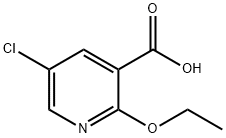 5-Chloro-2-ethoxypyridine-3-carboxylic acid Structure