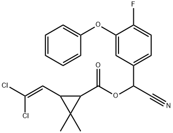 シフルトリン 化学構造式