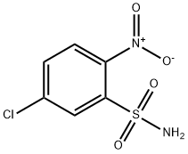 5-氯-2-硝基苯磺酰胺 结构式