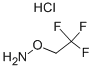 O-(2,2,2-Trifluoroethyl)hydroxylamine hydrochloride
 Struktur