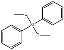 ジメトキシジフェニルシラン 化学構造式