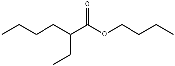 2-ETHYLHEXANOIC ACID N-BUTYL ESTER Struktur