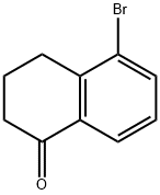 5-Bromo-1-tetralone Structure