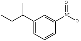 1-(1-メチルプロピル)-3-ニトロベンゼン 化学構造式