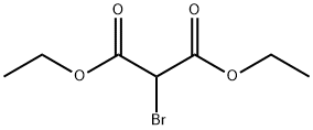 ブロモマロン酸ジエチル 化学構造式