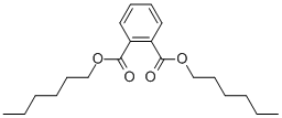 邻苯二甲酸二己酯 结构式