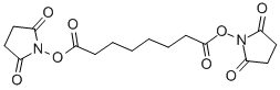 辛二酸二琥珀酰亚胺酯 结构式