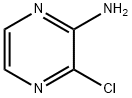 3-クロロピラジン-2-アミン 化学構造式