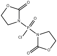 双(2-氧代-3-恶唑烷基)次磷酰氯 结构式