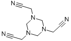 N-亚甲基氨基乙腈三聚体, 6865-92-5, 结构式