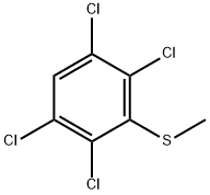 2,3,5,6-TETRACHLOROTHIOANISOLE Struktur