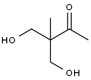 4-Hydroxy-3-hydroxymethyl-3-methyl-2-butanone Struktur
