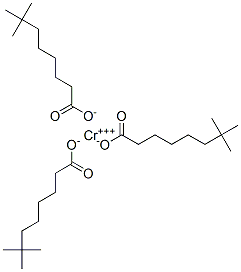 chromium(3+) neodecanoate 结构式