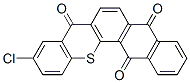 10-クロロ-8H-ナフト[2,3-c]チオキサンテン-5,8,14-トリオン 化学構造式