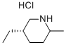 (5S)-5-ETHYL-2-METHYLPIPERIDINE HYDROCHLORIDE 结构式