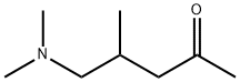 2-Pentanone, 5-(dimethylamino)-4-methyl- (9CI) 结构式