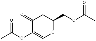 4H-Pyran-4-one, 5-(acetyloxy)-2-(acetyloxy)methyl-2,3-dihydro-, (2S)-|