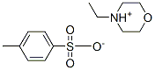 4-ethylmorpholinium 4-methylbenzene-1-sulphonate 结构式