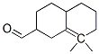octahydro-8,8-dimethylnaphthalene-2-carbaldehyde  Structure