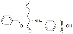 L-メチオニンフェニルメチル・4-メチルベンゼンスルホン酸 化学構造式