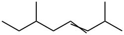 2,6-Dimethyl-3-octene Structure