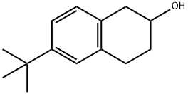 6-(1,1-dimethylethyl)-1,2,3,4-tetrahydro-2-naphthol Struktur