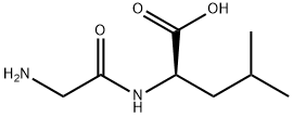 グリシル-D-ロイシン 化学構造式
