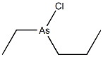 Chloroethylpropylarsine Structure